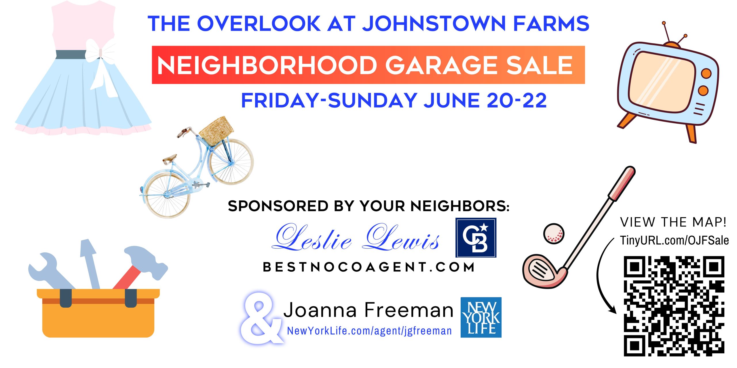 Annual Johnstown-Milliken Community Garage Sale June 20-22, 2025